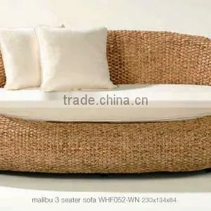 2012 Egg Shape Relax Sofa Set /living Room Furniture/2012 Water Hyacinth Rattan Sofa Set thumbnail-1