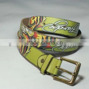 Transfer Printing Leather Belts thumbnail-1