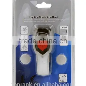 LED HIGH VISIBILITY SAFETY ARMBAND;flashing Led Armband for Jogging ;safety Lighted Armband thumbnail-3