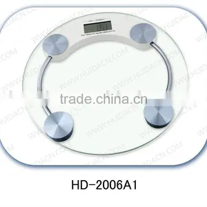 Tempered Glass Electronic Bathroom Body Weighing Scale thumbnail-1