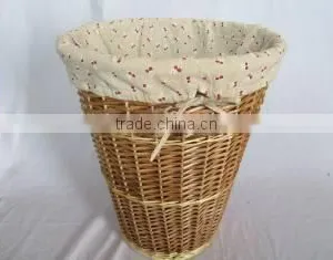 Hand Woven Wicer Storage Rattan Laundry Basket thumbnail-2