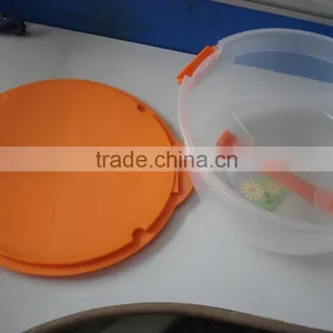 37x33.5x14cm Plastic Cake Carrier With Handle thumbnail-5