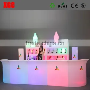 LED Water Bubble Wall Wine Cabinet ,bubble Back Bar for Home Decor thumbnail-1