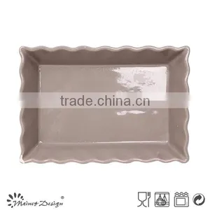 Cheap Ceramic Professional Bakeware,High Quality Square Stoneware Bakeware thumbnail-4