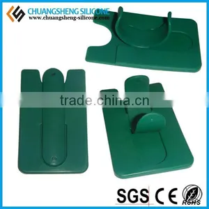 Candy Color Eco-friendly Silicone Phone Holder, Multifunctional Card Case Phone Keeper, Mobile Phone Sticker thumbnail-1