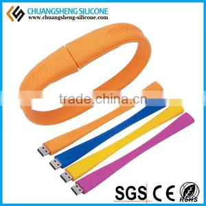 Various Capacity Silicone Usb Wristwatch thumbnail-1