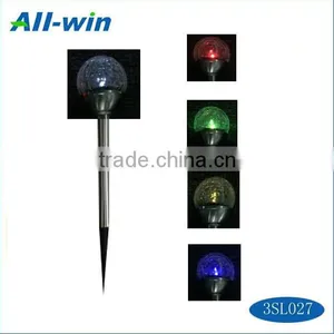 Garden Lightening Decoration Waterproof Color Change Portable LED Crack Solar Light thumbnail-1