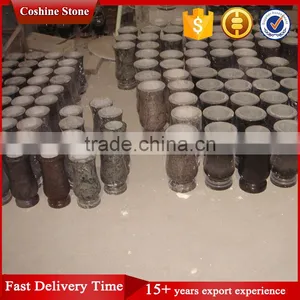 Cheap Granite Cemetery Funeral Vase thumbnail-3