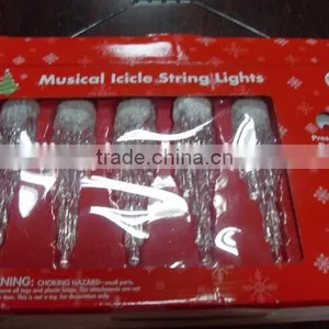 Plastic LED 7colors Changing Snowflake Music Changing Led Strip Light thumbnail-4