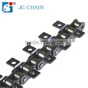 08B China Machine Chain Heat Treatment Conveyor Roller Chain With k1 Attachments thumbnail-1