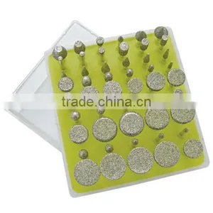 Electroplated Diamond Mounted Points Set for Filing Glass thumbnail-1