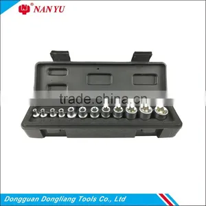 13PC 3/8 and 1/4 Torx Socket Set thumbnail-1