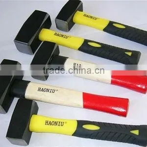 Germany Type Stoning Hammer With TPR Handle / Stoning Hammer Forged thumbnail-1