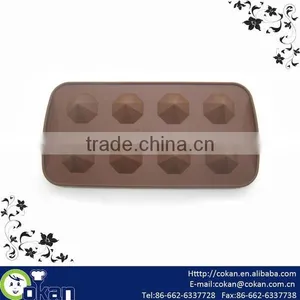 Custom Shape Silicone Ice Cube Tray Chocolate Muffin Mold FDA LFGB thumbnail-2