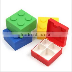 Custom Rectangle 4 Compartmet Plastic Pill Box Supplier in China,custom Medicine Storage Plastic Pill Box for Health,pill Box thumbnail-2