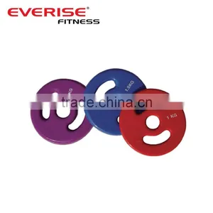 Vinyl Weight Plates With Two Handle Holes thumbnail-1