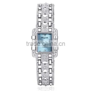 2017 New Free Sample Charming Vogue Lady Decoration Watch Japan Movement Quartz Watch Luxury Crystal Dimond Watch thumbnail-4