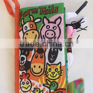 New Born Baby Infant Developmental Soft Animal Cloth Book thumbnail-5