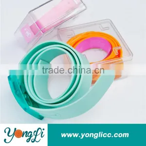 Candy Color Silicone Slimming Exercise Belts thumbnail-1