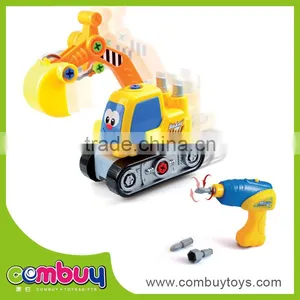 Best Sale Kid Intelligent Diy Model Car Plastic Trailer Truck Toy thumbnail-1