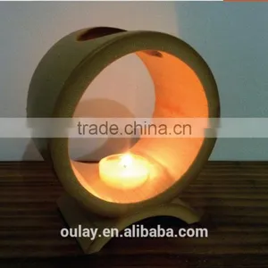 House Decoration Beautiful Bamboo Candle Holders thumbnail-5
