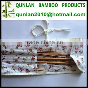 Cloth Bag Packing Bamboo Knitting Needle Set thumbnail-2