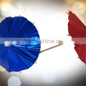 Disposable Foil Cocktail Umbrella Stick thumbnail-1