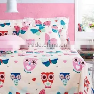 Cotton Dormitory Single Cotton Double Simple Single Sheets Cartoon Flat Sheets thumbnail-3