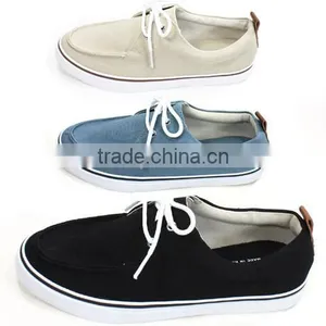 Ssd0819 Basic Lace-up Canvas Sneakers thumbnail-1