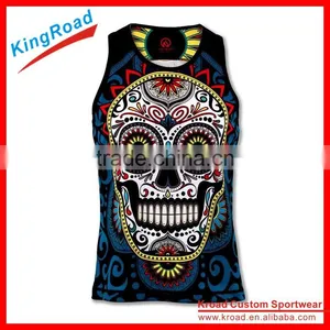 OEM Breathable Sports Running Vest,sports Gilets/sleeveless for Unisex thumbnail-1