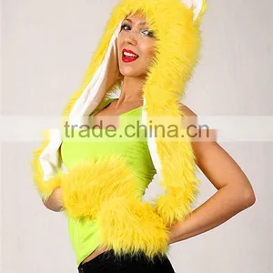 New Style New Products Soft Tiger Animal Crochet Pattern Hood Hat thumbnail-1