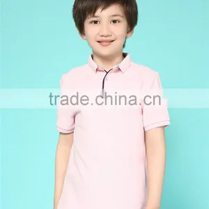 Fashion New 2016 Boys T Shirts White Casual Boys t Shirt /polo t Shirts Kids Brand With Short Sleeve thumbnail-1