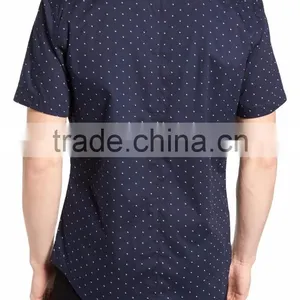 Tiny Striped Men's Dress Shirt/custom Shirt/ Made in China thumbnail-2