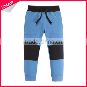 100% Cotton Knitted New Model Wholesale Fashion Design Pocket Cargo Kids Pants thumbnail-1