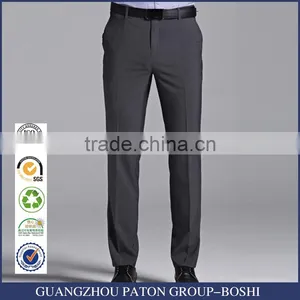 2016 Custom Factory Price Formal Grey Man Pants thumbnail-1
