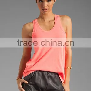 Light Weight Jersey Ladies Spandex Tank Tops thumbnail-1