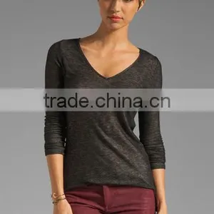 Ladies Leather Trim Tunic thumbnail-1