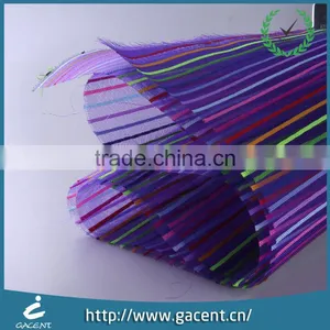 Beautiful Stripes Nylon Stiff Mesh Fabric in Roll for Pencil Pouch thumbnail-2