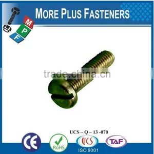 Made in Taiwan Slotted Cheese Head Machine Screw thumbnail-5