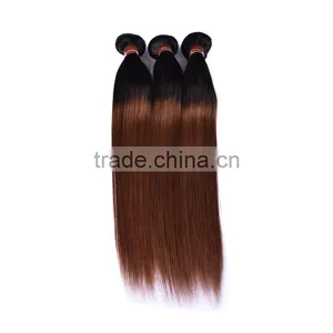 7A Ombre Hair Extensions 1B/30# Brazilian Virgin Hair Cheap Ombre Brazilian Hair Straight thumbnail-4
