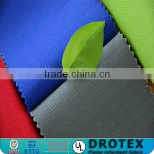 EN11612 High Tear Resistant CVC FR &anti-water Protective Fabric CVC fr and Waterproof Clothing Fabric thumbnail-1
