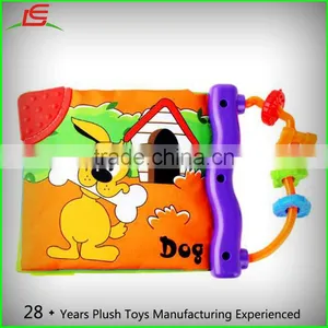 0-12 Month Baby Rattles Teether Toys Soft Plush Waterproof Baby Bath Book thumbnail-1