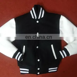 Custom Varsity Cotton Jacket/Wool Jacket/Wool With pu Leather/Wool With Sheep Leather/Satin Jacket/Sublimation Jacket thumbnail-1