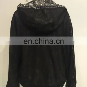 Latest Fashion Women's Woven Digital Printed Jacket thumbnail-6