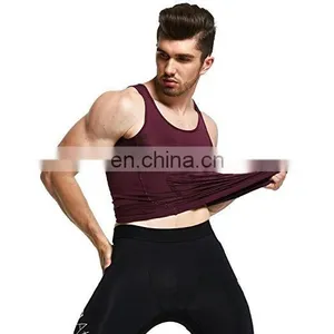 Men's Elastic Sculpting Vest Thermal Compression Base Layer Slim Tank thumbnail-1