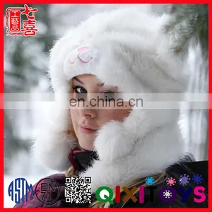 China Popular Sales Plush Animal Hat Promotion Baby Hat Rabbit thumbnail-2