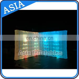 2016 Qualified Made In China Advertising LED Inflatable Lighting Wall for Event thumbnail-2