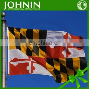 100% 75D Polyester Fabric Screen Printed Outdoor 3x5 Flags Custom thumbnail-2