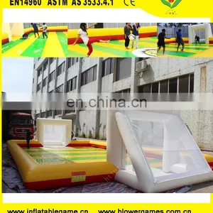 Water Bubble Stadium Soapy Inflatable Football Toss Game thumbnail-1