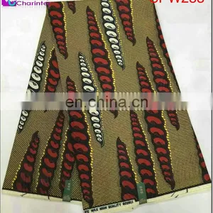 African Print Wax Hollandais Veritable Wax Hollandais Super Wax Hollandais SPW285 thumbnail-4
